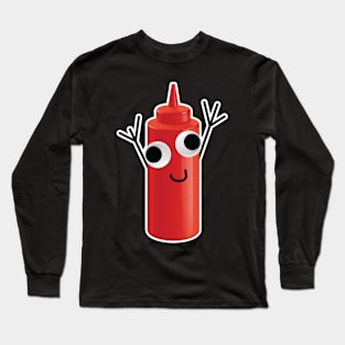 Ketchup Derp Long Sleeve T-Shirt